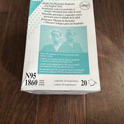 3M  Health Care Particulate Respirator Masks Box