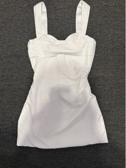 White Mini dress