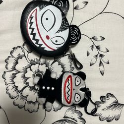 Vamp Teddy Coin Bag And Keychain 