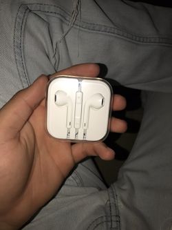 Apple earphones