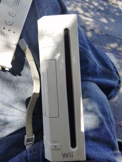 Nintendo Wii with control games and power cord.$120 cash
