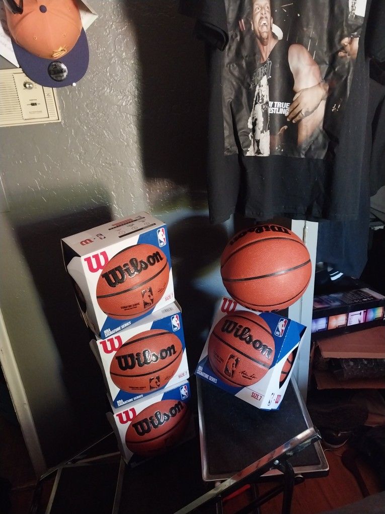 Brand NEW never Dribbled $40 Basketballs