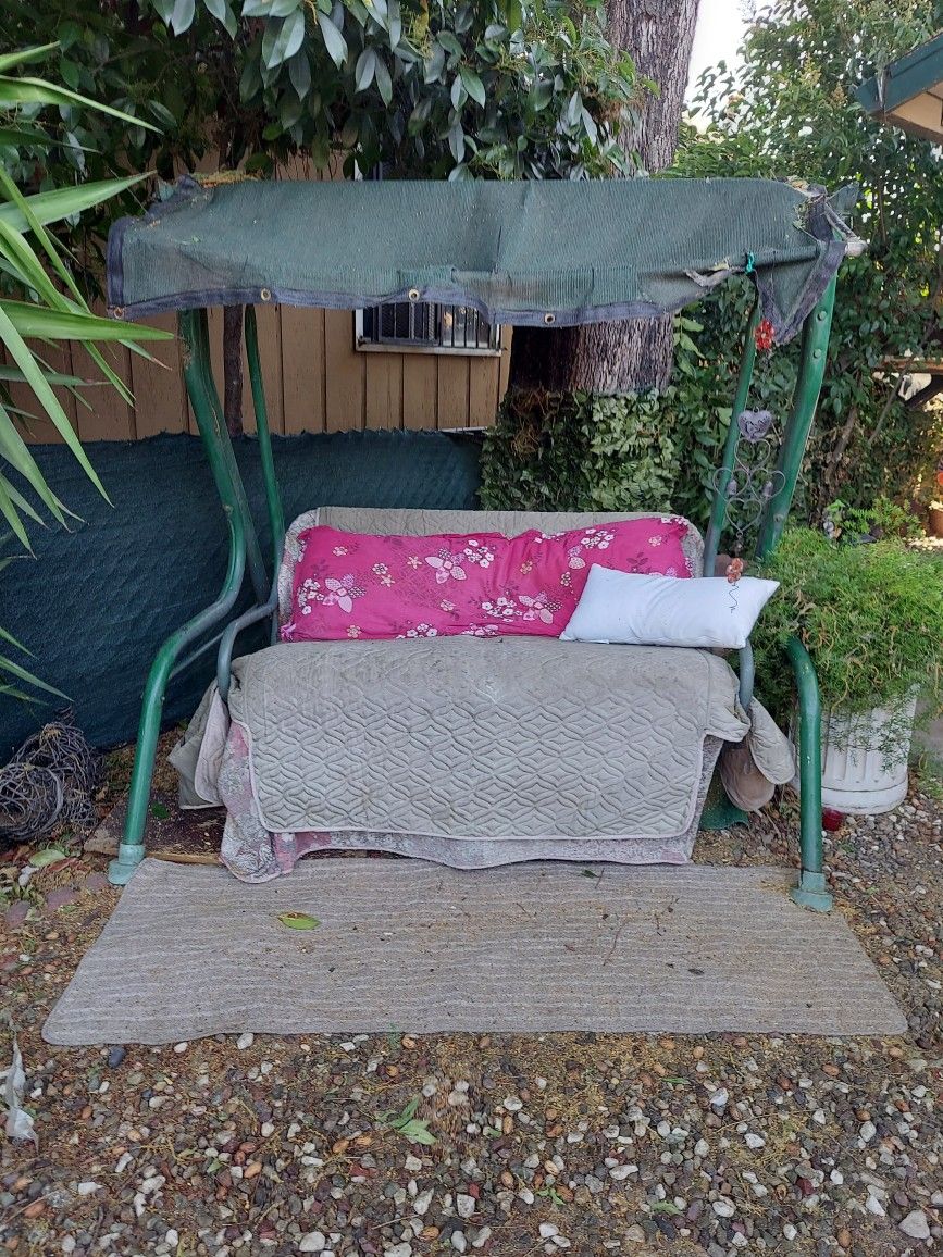 Camopy Swing Set