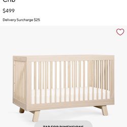 Babyletto Crib (Natural wood)