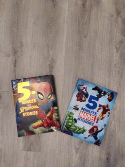 2 Marvel 5-Minute Story Books