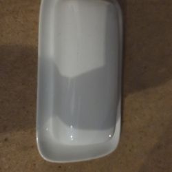 ​4-Piece Modern Farmhouse Bundle: Laundry Tins, Butter Dish, & Wood Frame