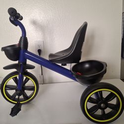 A KRIDDO 2-1 Toddler Tricycle Designed For Children Between 18 And 5 Years Old 