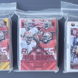 🏈 120 Card Lot - San Francisco 49ers Cards
