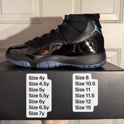 Air Jordan 11 Retro Gamma Blue all sizes