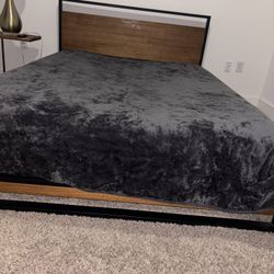 Queen Size Mattress and Bed Frame