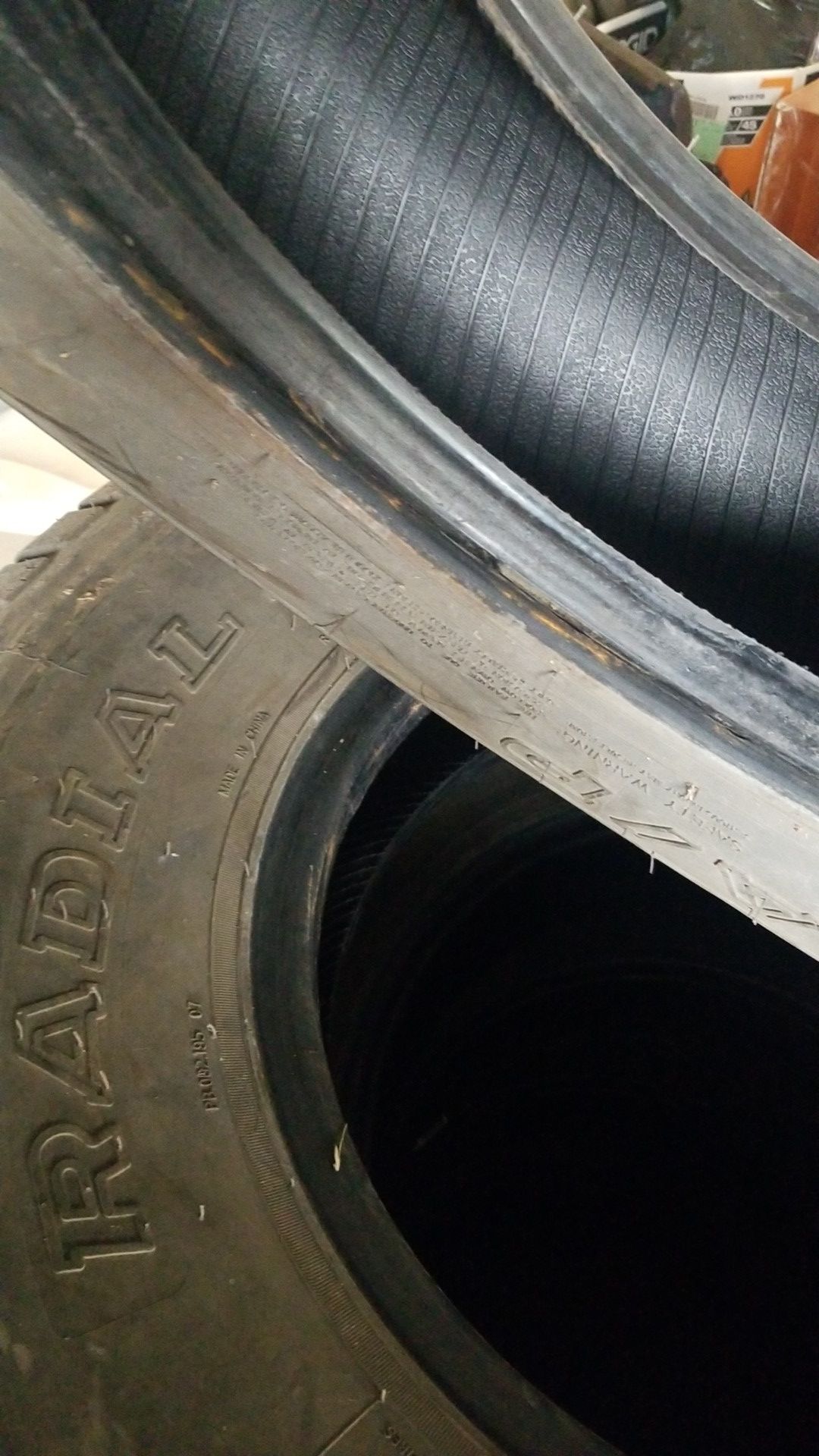 (6) 235/85 R16 Autoguard dually tires