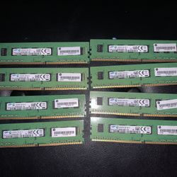 Samsung DDR4 RAM Desktop Memory 4gb 288-Pin SDRAM  2133 (PC4 17000)