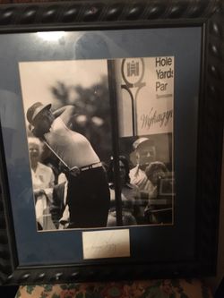 Golf pic with signature