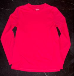 BCG girls hot pink long sleeve shirt