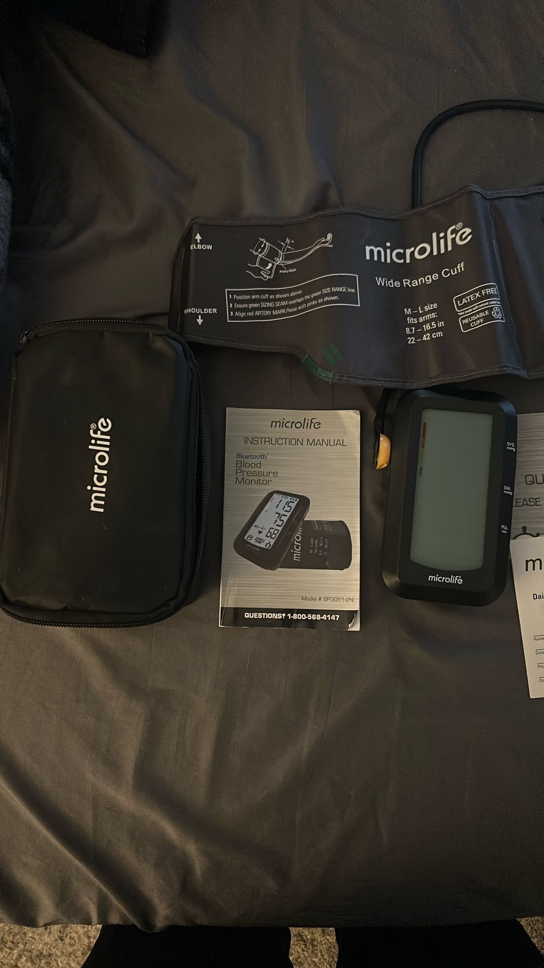 microlife  blood pressure monitor