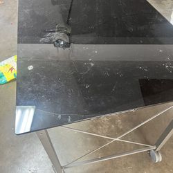 Glass table/computer table