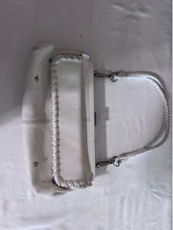 Adrienne Vittadini White Top Handle Bag