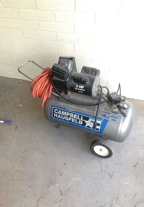 Campbell Hausfeld 5HP 20 gallon Air compressor for Sale in Mesa, AZ