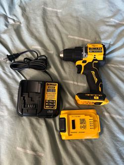 DEWALT 20V Brushless Drill with Battery and Charger