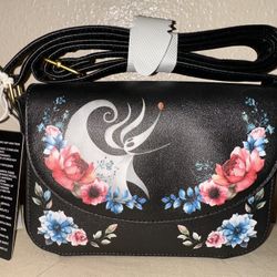 NWT Loungefly x Disney The Nightmare Before Christmas Zero Floral Crossbody Bag
