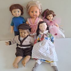 Assorted Dolls $2 Each Vinyl Boy Ballerina