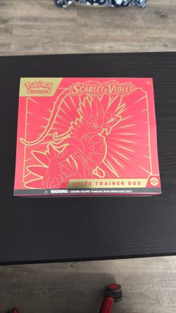 Pokémon Scarlet And Violet ETB
