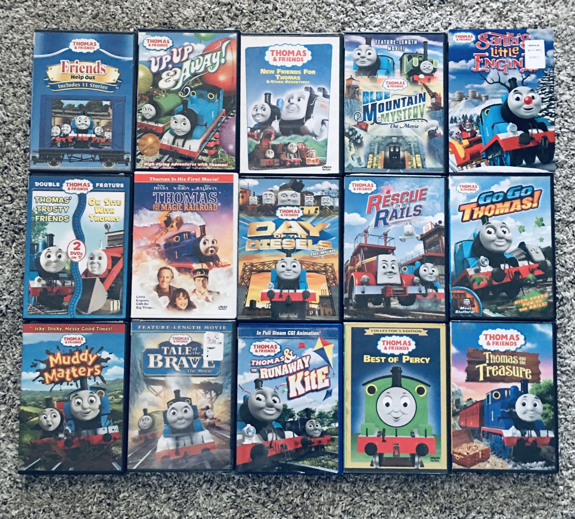 Thomas and Friends DVD Collection Lot Thomas the Tank Engine