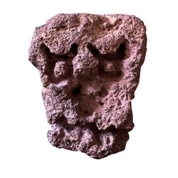 One Of A Kind Hand Carved Skull From Natural Lava Rock 