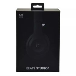 Beats Studio3 Wireless Noise Cancelling Headphones - Matte Black