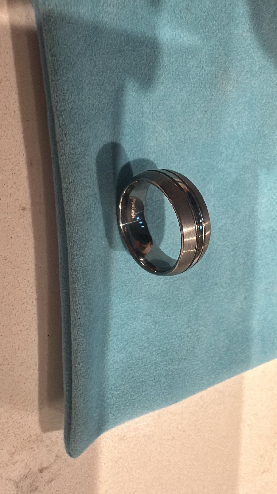Men Tungsten Wedding Band