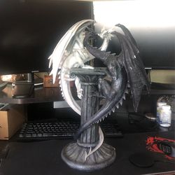 Dragon Decoration White And Black Dragon