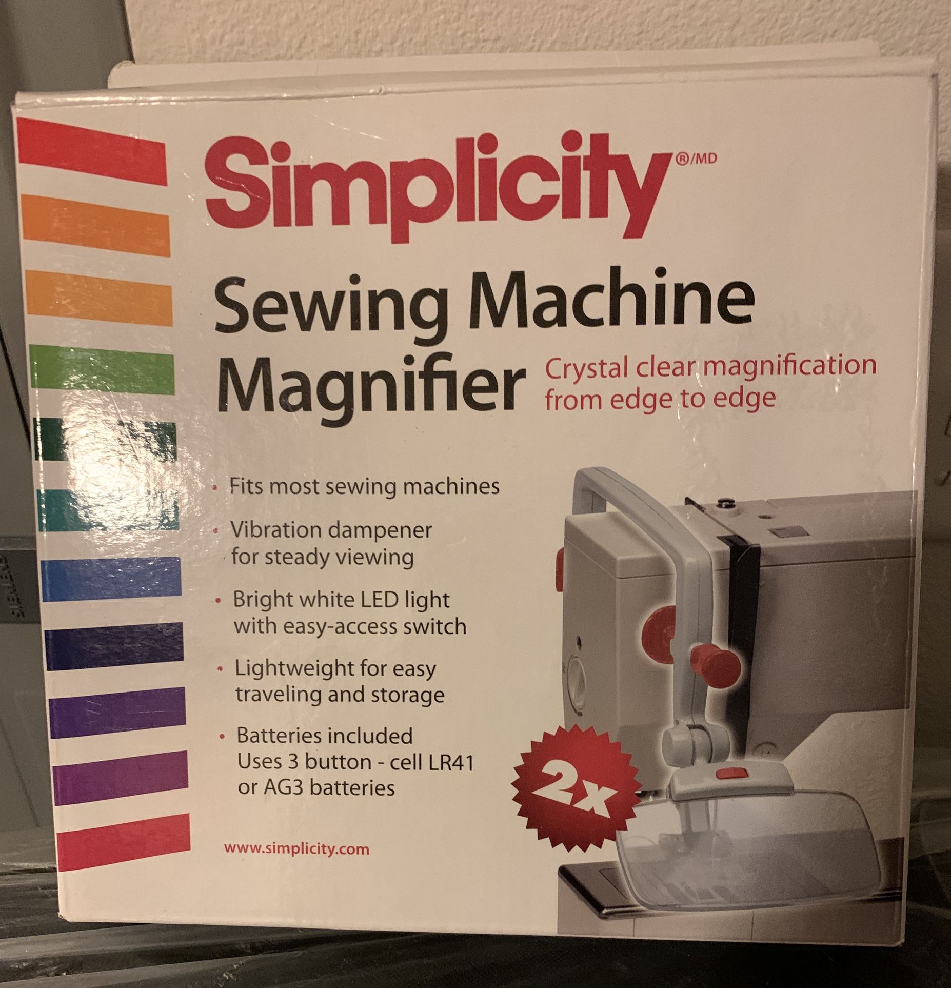 Simplicity Sewing Machine Magnifier