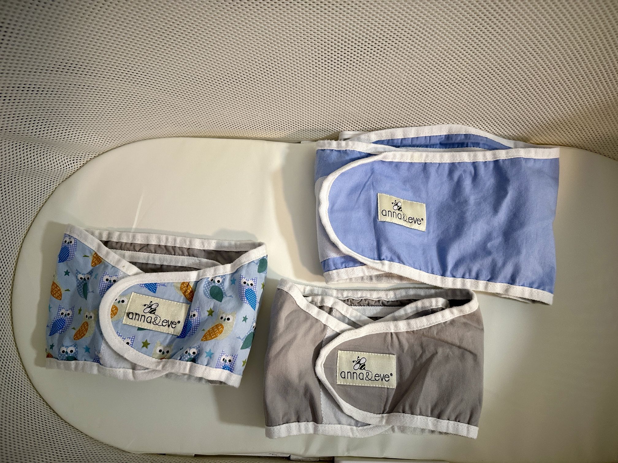 3 Anna & Eve Swaddle Straps