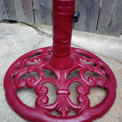 Excellent Condition Heavy Duty Cast Iron Umbrella Stand 