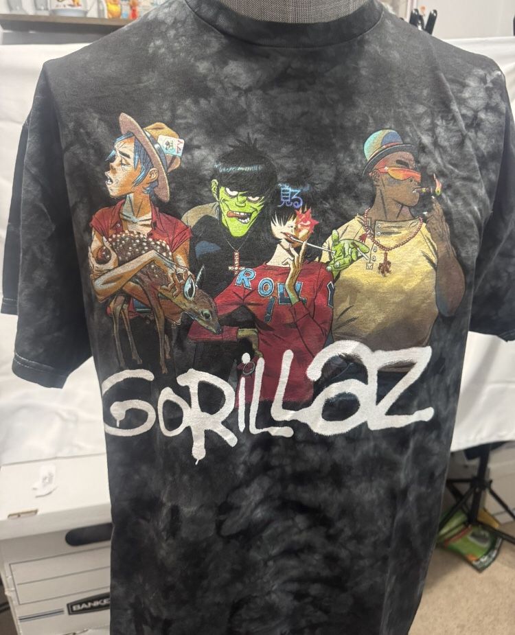 GORILLAZ T Shirt Lg