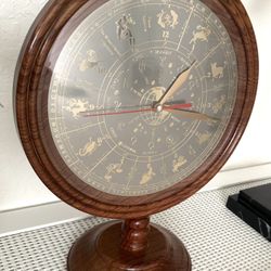 RARE MCM Zodiac Clock