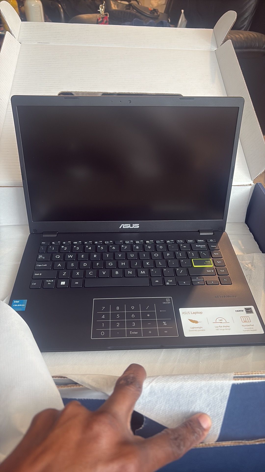 Open box asus laptop