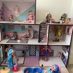 Lol dolls doll house deals