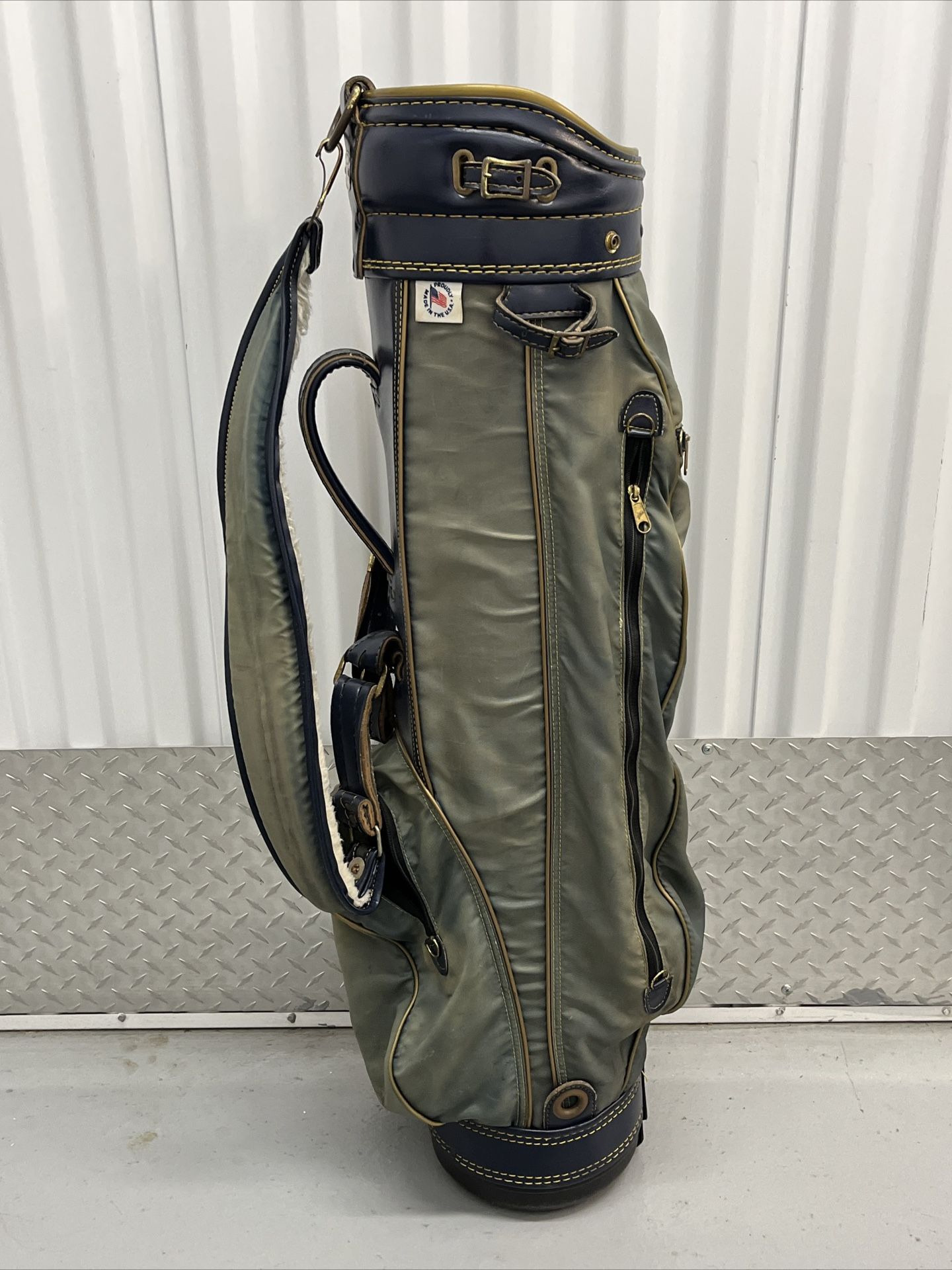Vintage Ron Miller Golf Bag 6-Way Cart Bag