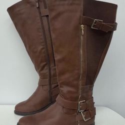 Torrid Brown Boots 8.5W 