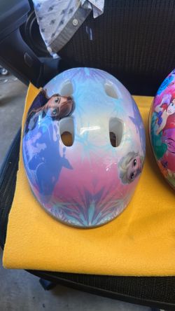 Girls one size helmets