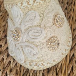 Hand Decorated Shabby Chic Visor