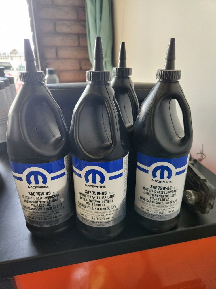 Mopar Synthetic Axle Lubricant