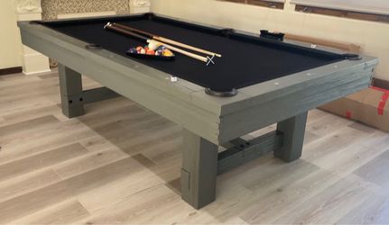 Pool table NEW delivery n set up included billiard tables slate top