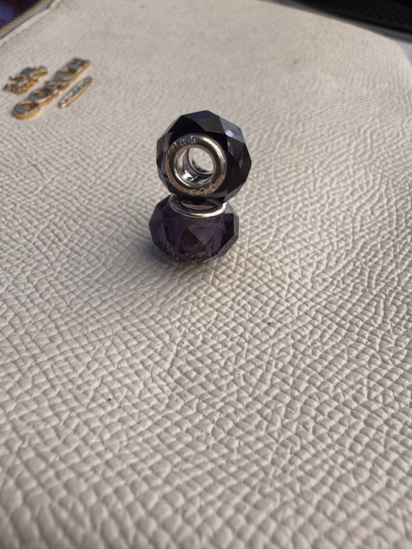 925 Sterling Silver Crystal Beads Fits Pandora Bracelet