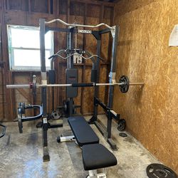 Weight Bench And Tons Of Extras