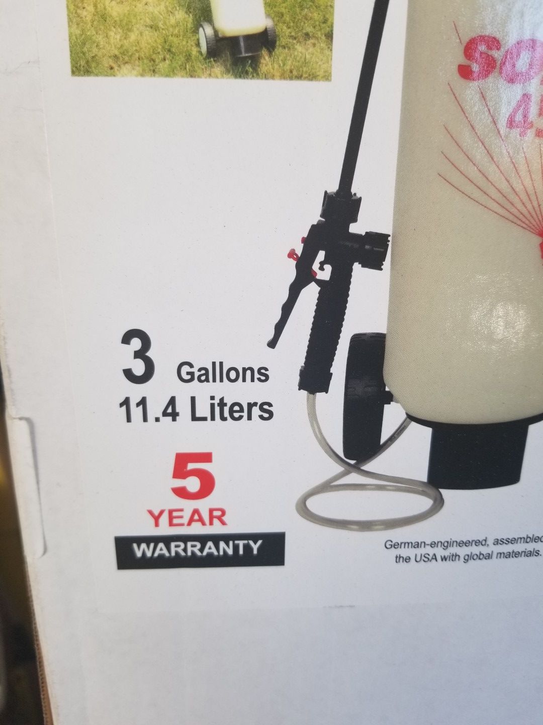 Sprayer 3 gallon