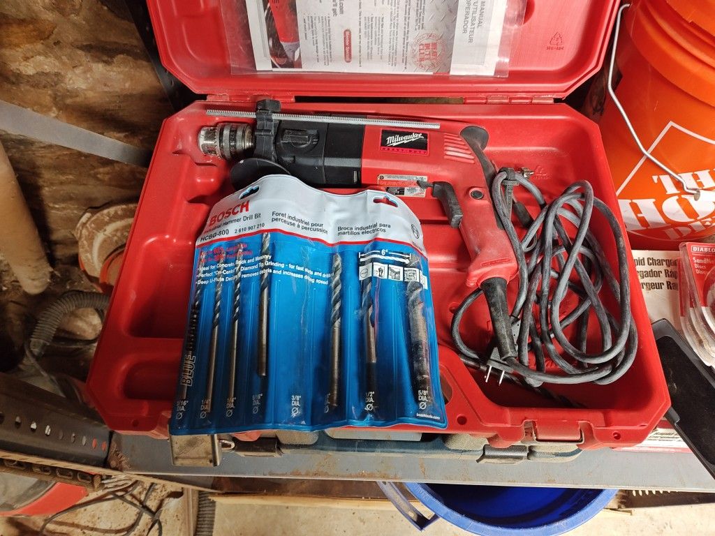 Milwaukee 5378-20 Heavy Duty Hammer drill