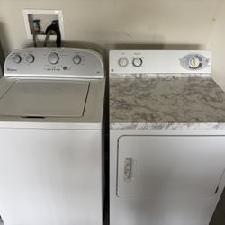 Whirlpool Washer/ GE Dryer