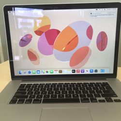 15" Macbook Pro Retina i7 Q